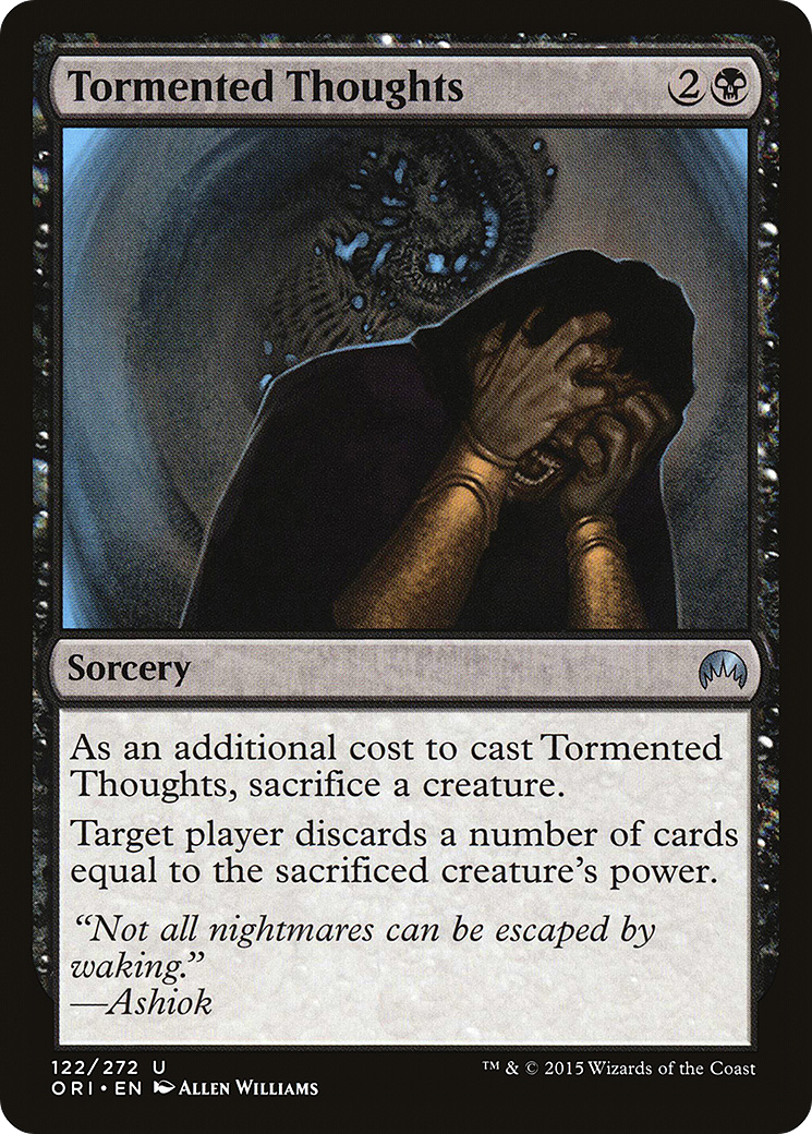 Tormented Thoughts (122) Foil - Magic Origins