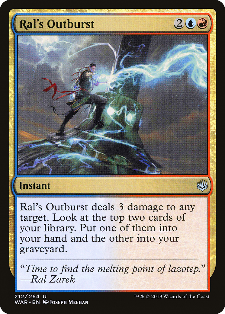 Ral's Outburst (212) - War of the Spark