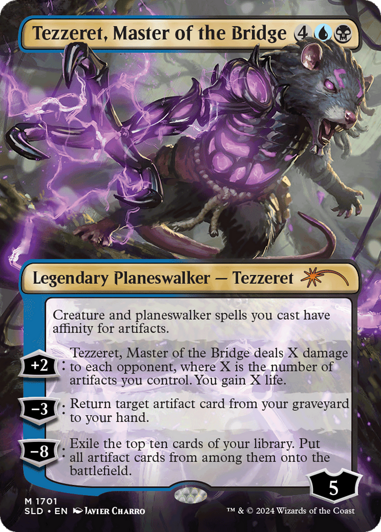 Tezzeret, Master of the Bridge (1701) - Secret Lair Drop