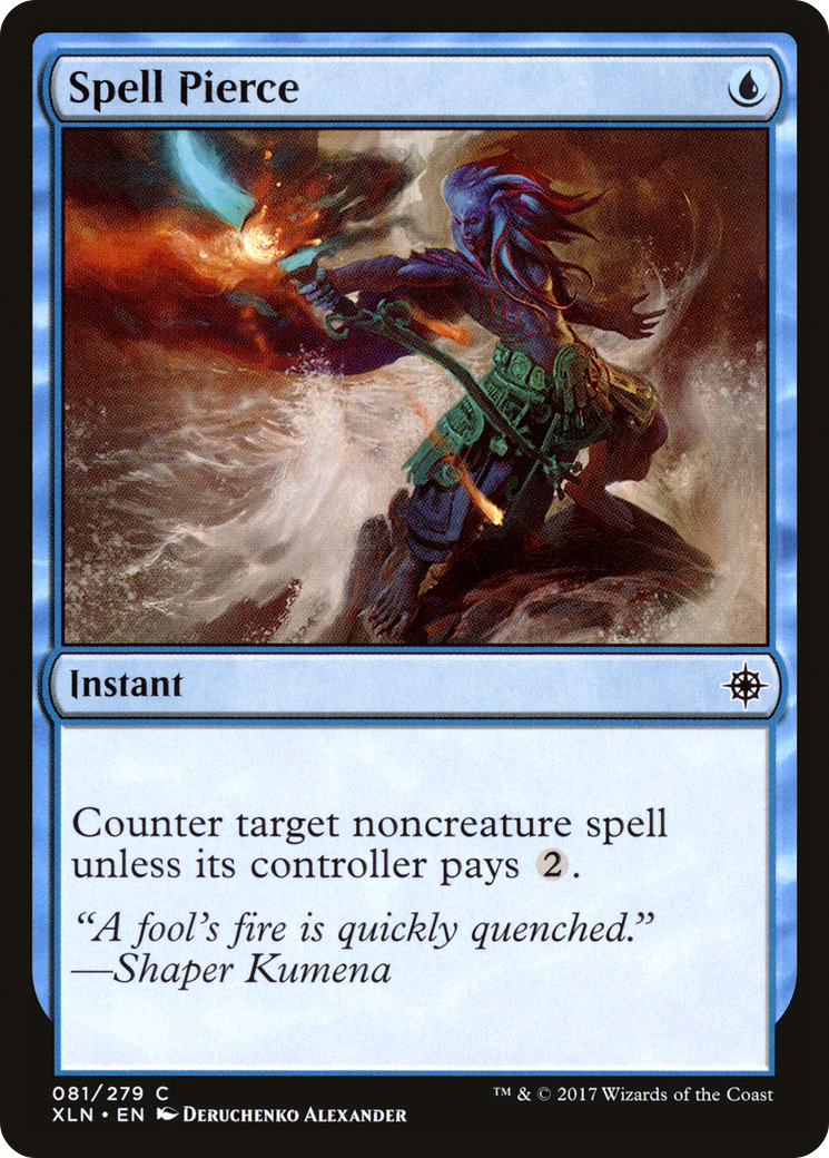 Spell Pierce (081) Foil - Ixalan