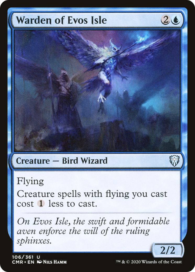 Warden of Evos Isle (106) Foil - Commander Legends