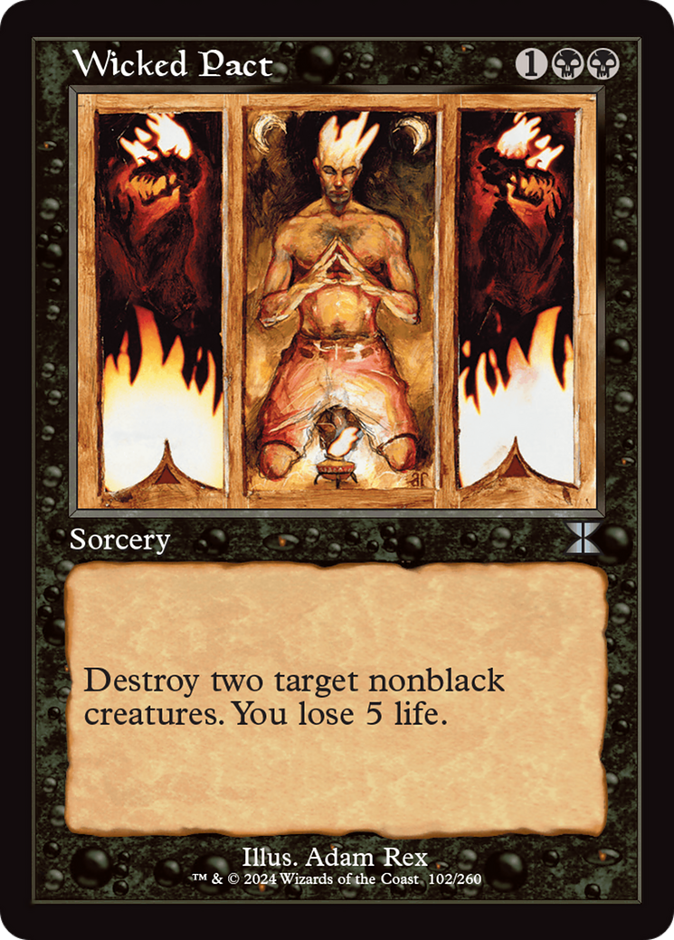 Wicked Pact (Retro) (ME4-102) - The List