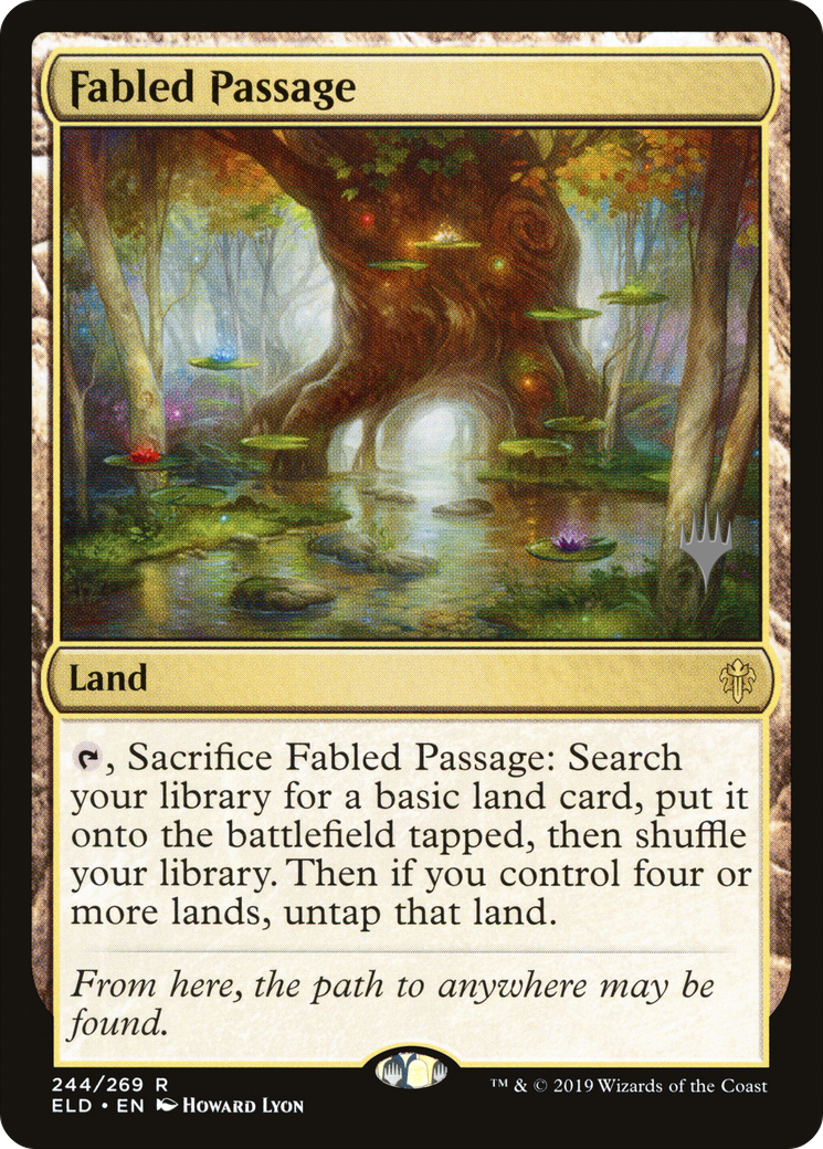 Fabled Passage (244p) - Throne of Eldraine Promos