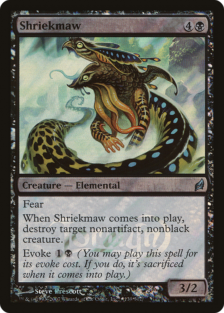 Shriekmaw (139★) Foil - Lorwyn Promos