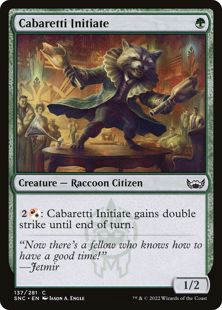 Cabaretti Initiate (137) - Streets of New Capenna