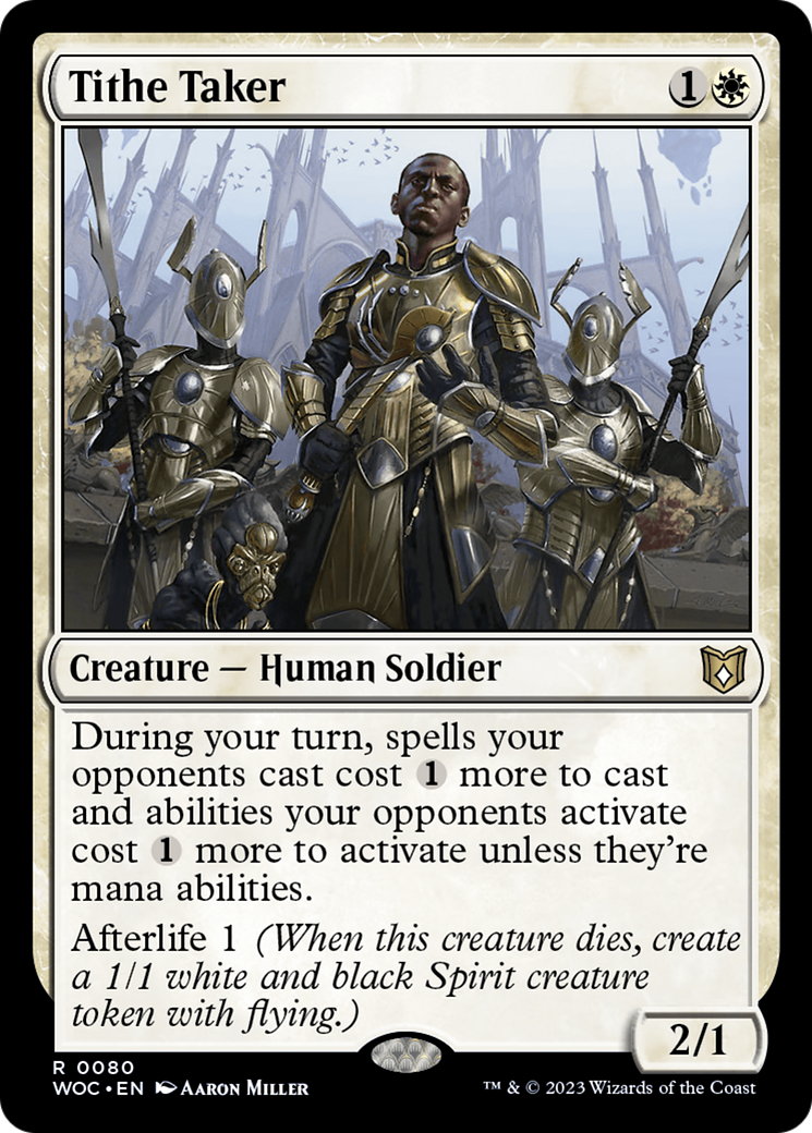 Tithe Taker (080) - Wilds of Eldraine Commander