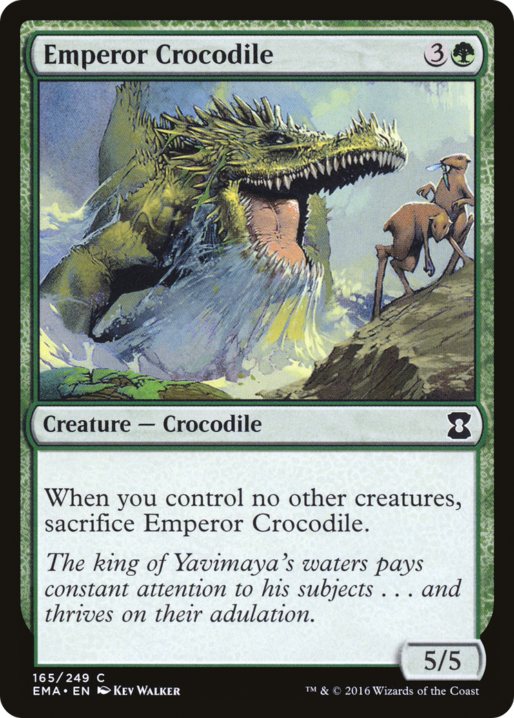 Emperor Crocodile (165) - Eternal Masters
