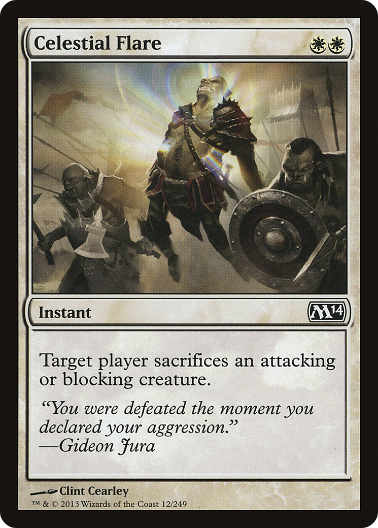 Celestial Flare (012) Foil - Magic 2014