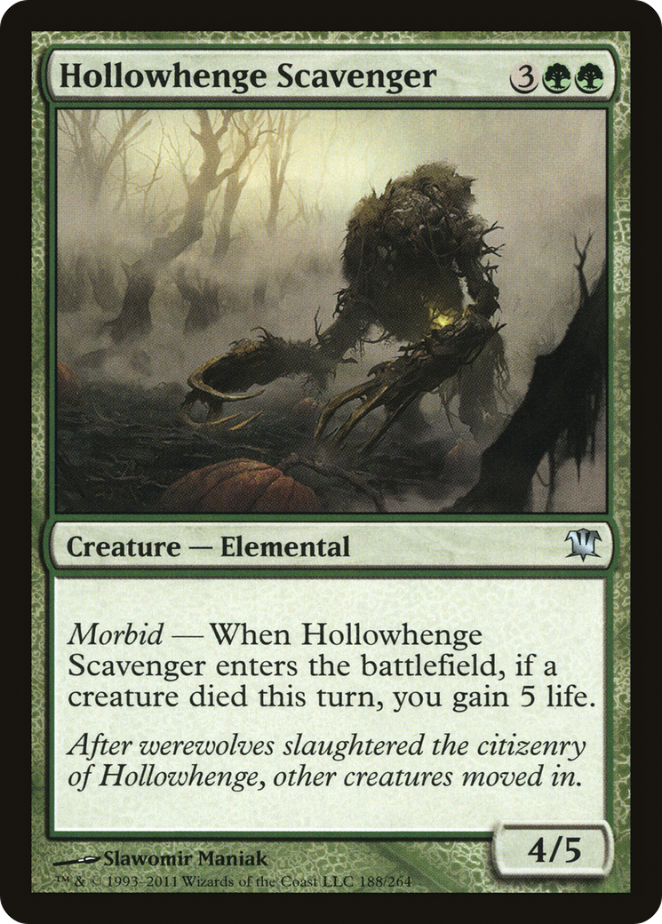 Hollowhenge Scavenger (188) - Innistrad