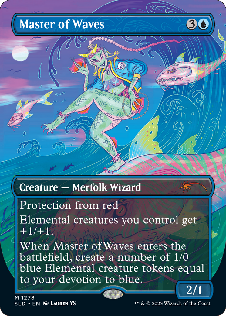 Master of Waves (1278) Foil - Secret Lair Drop