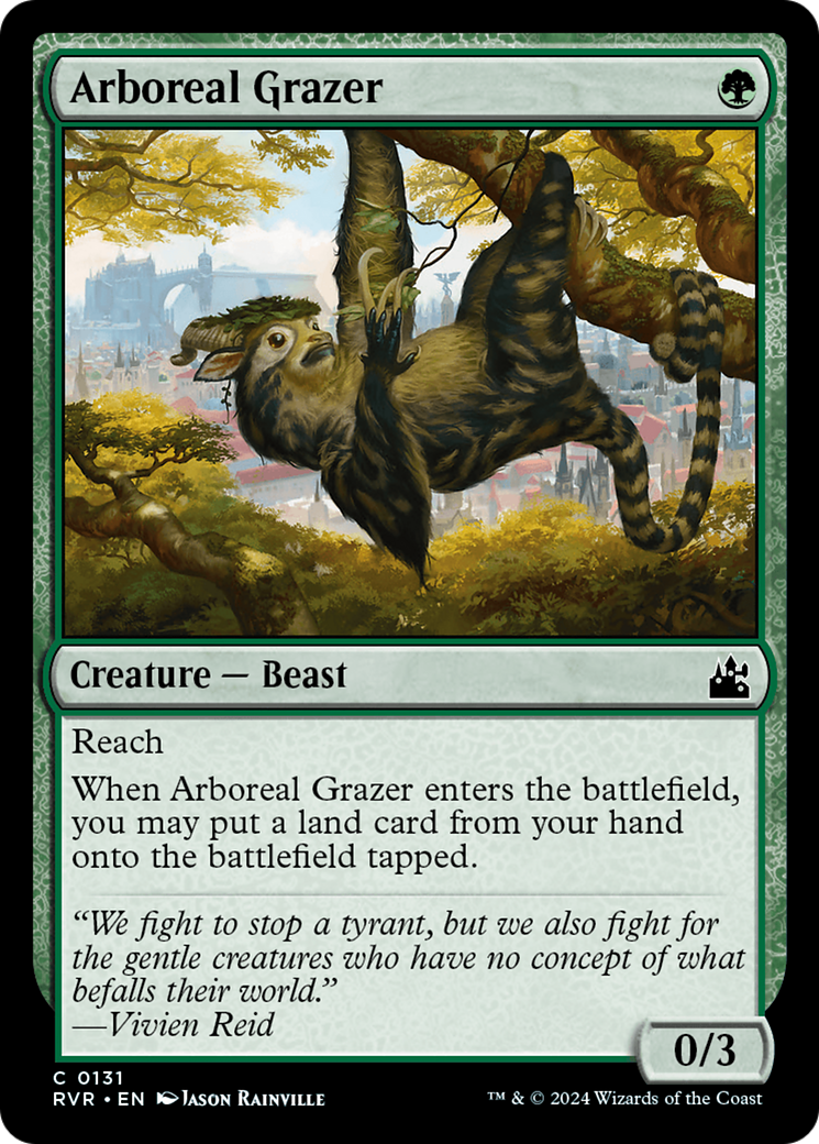 Arboreal Grazer (131) - Ravnica Remastered