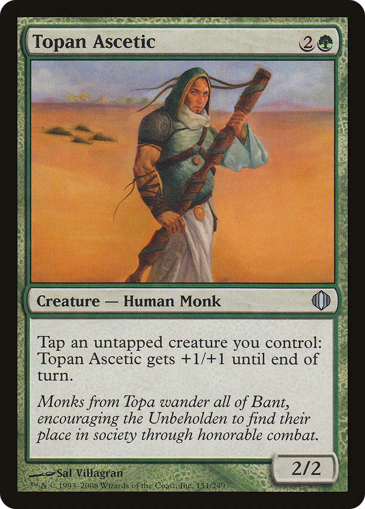 Topan Ascetic (151) Foil - Shards of Alara