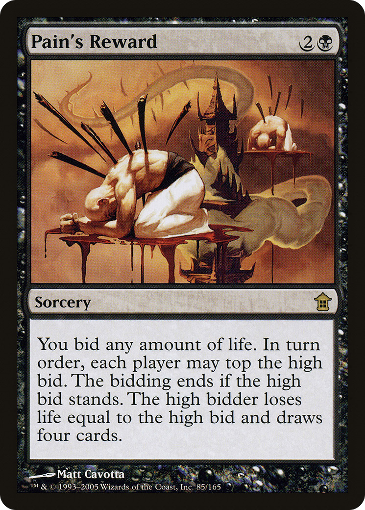 Pain's Reward (085) - Saviors of Kamigawa