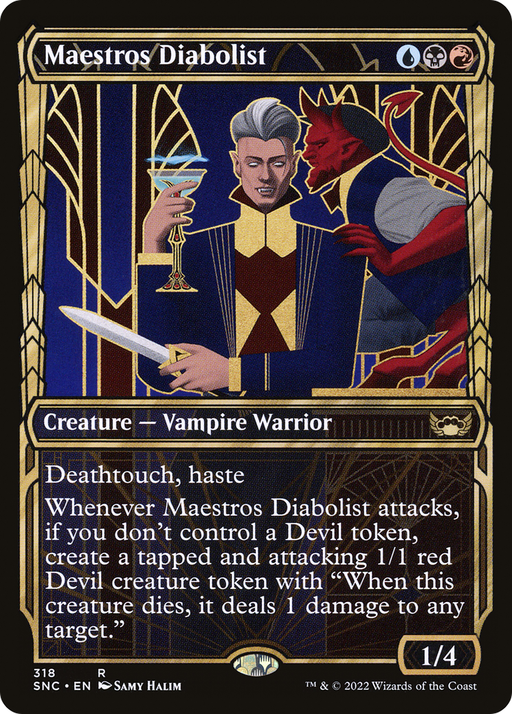 Maestros Diabolist (Showcase) (318) - Streets of New Capenna