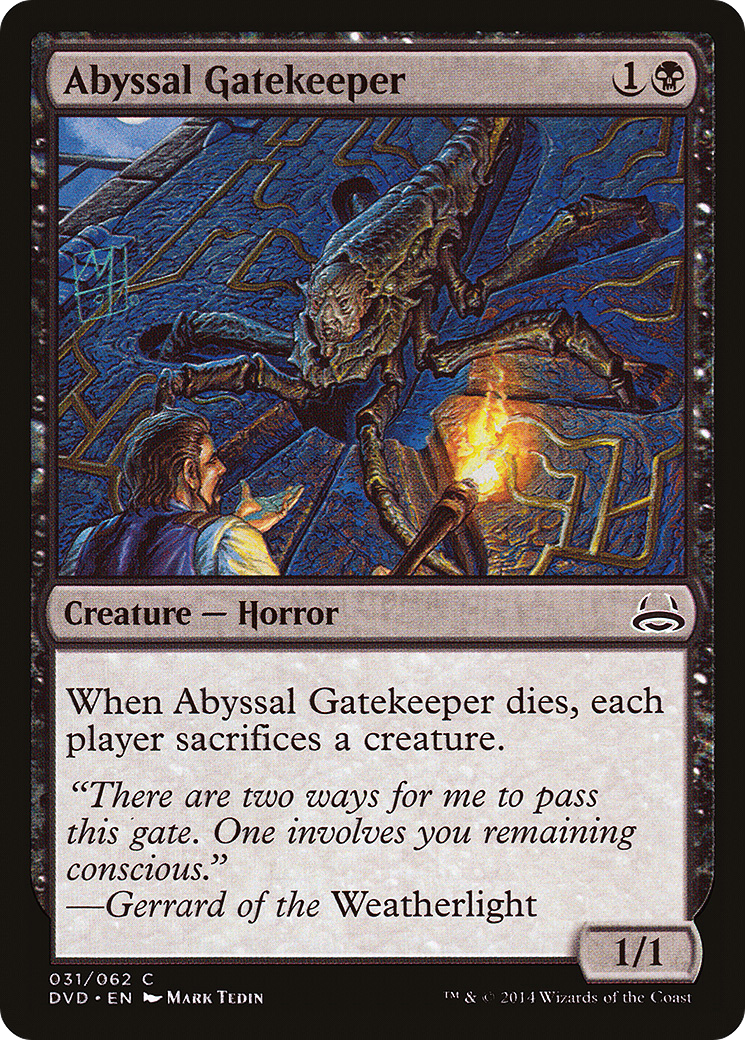 Abyssal Gatekeeper (031) - Duel Decks Anthology: Divine vs. Demonic