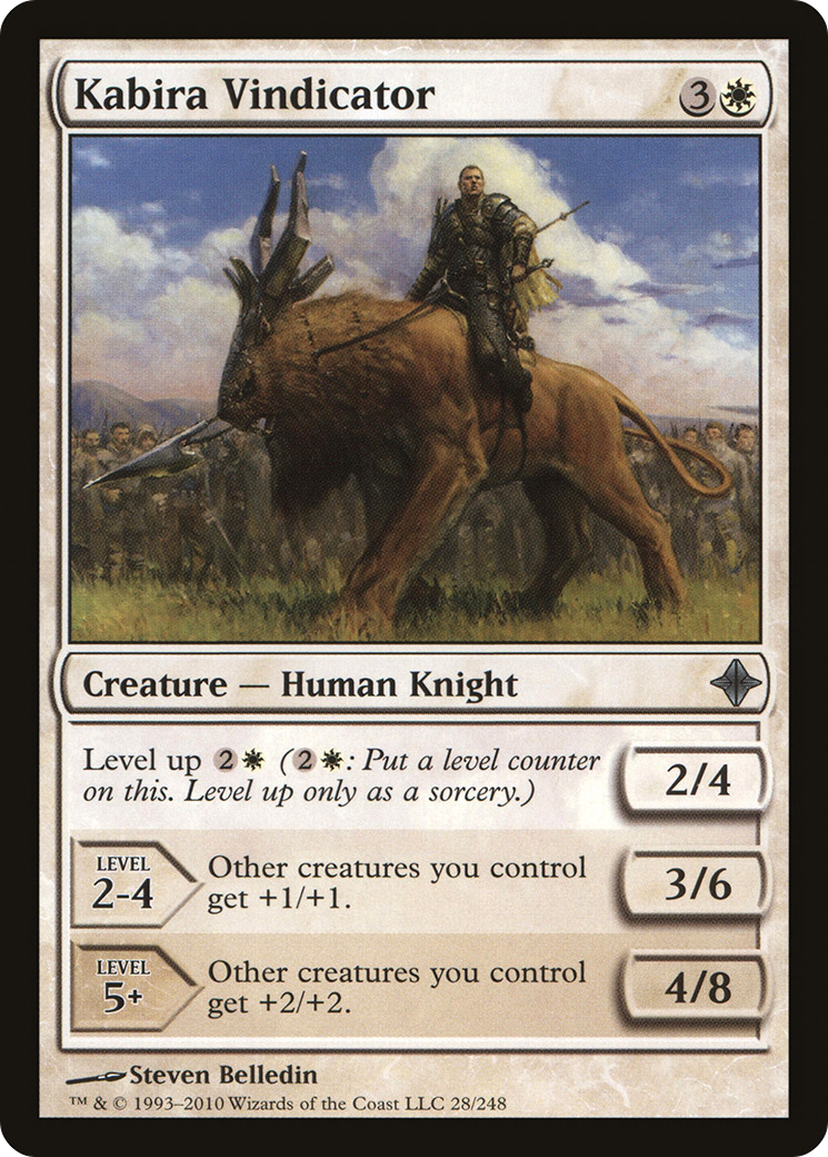 Kabira Vindicator (028) Foil - Rise of the Eldrazi