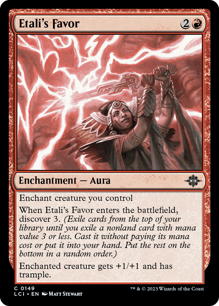 Etali's Favor (149) - The Lost Caverns of Ixalan