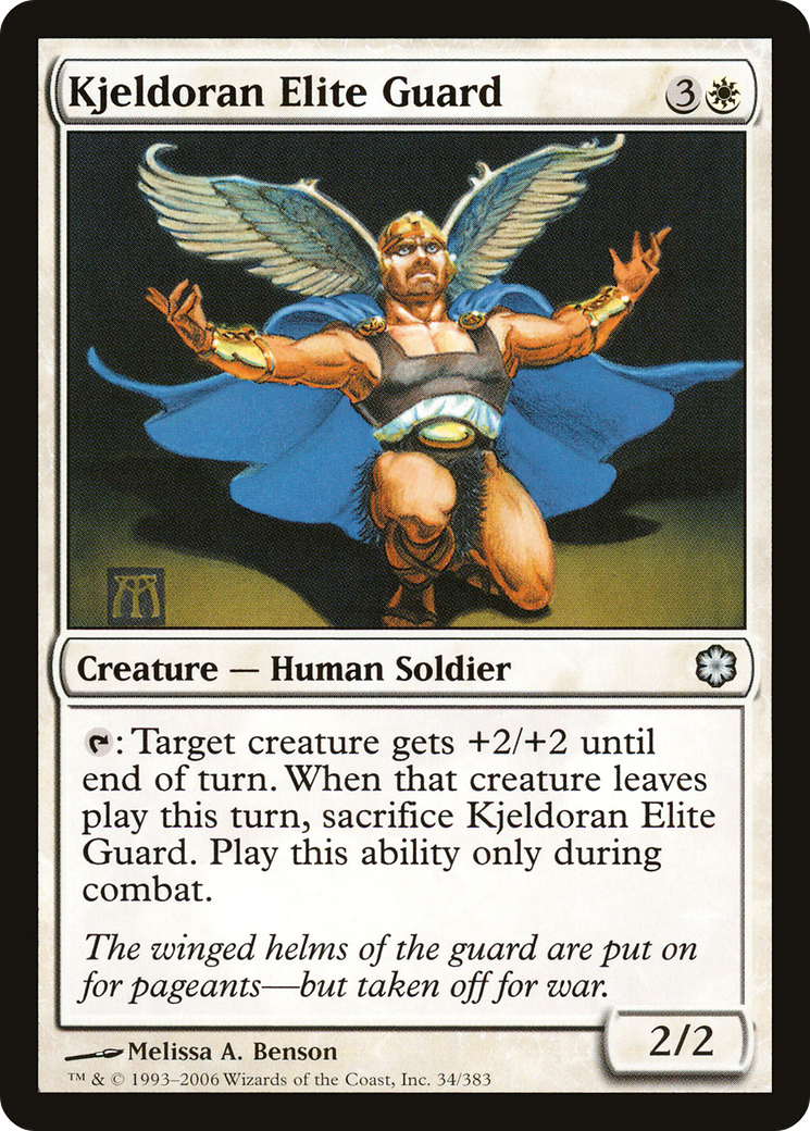 Kjeldoran Elite Guard (034) - Coldsnap Theme Decks
