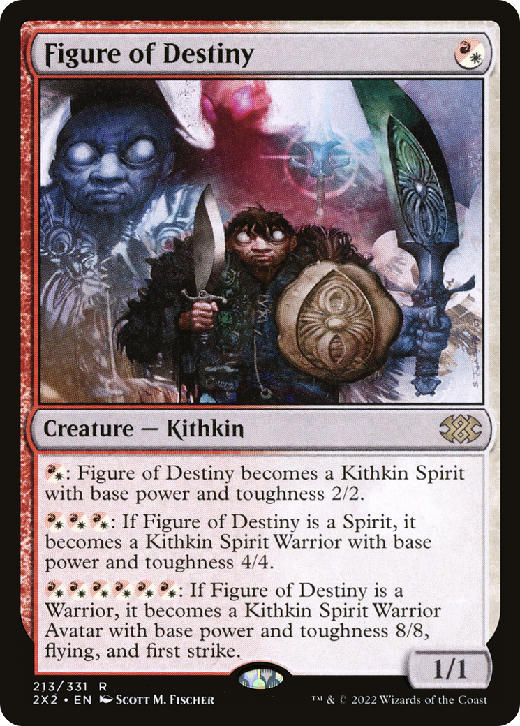 Figure of Destiny (213) Foil - Double Masters 2022