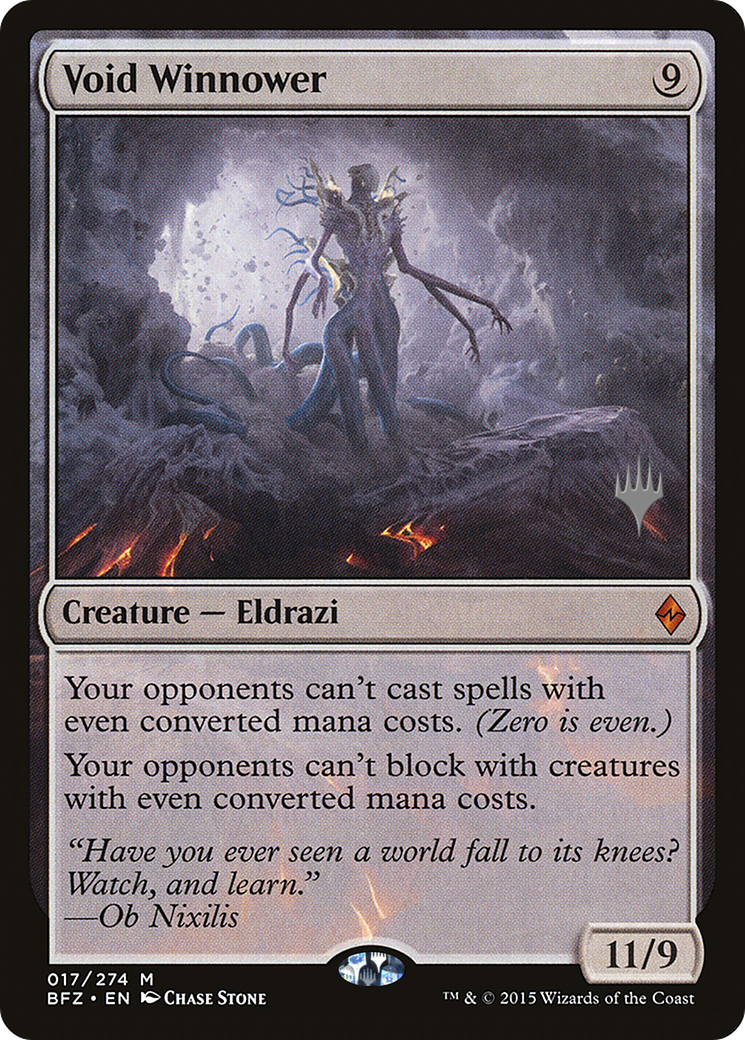 Void Winnower (017) - Battle for Zendikar Promos