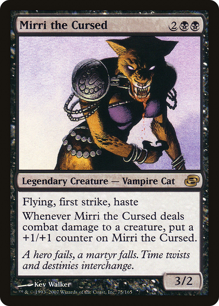 Mirri the Cursed (075) Foil - Planar Chaos