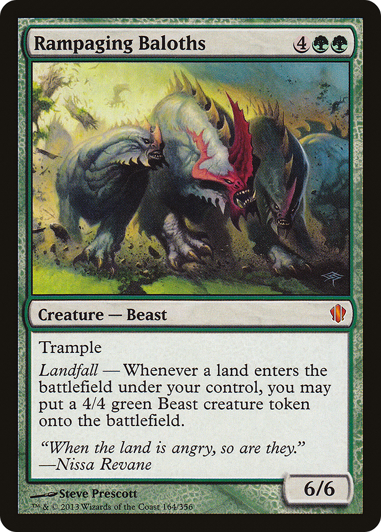 Rampaging Baloths (164) - Commander 2013