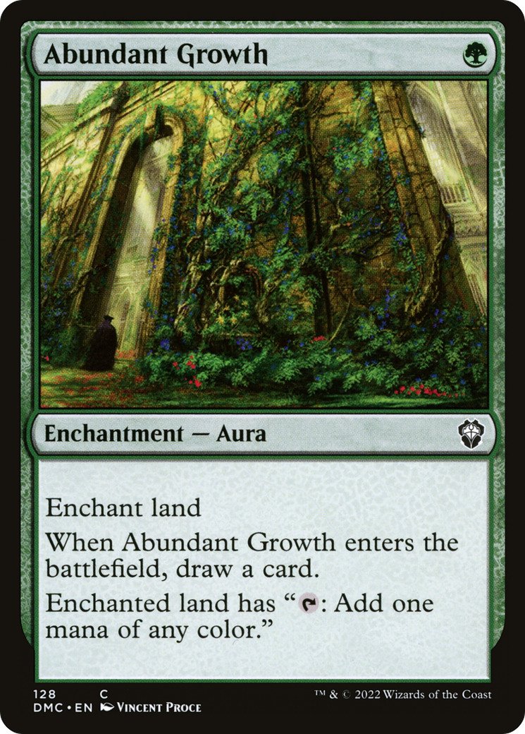 Abundant Growth (128) - Dominaria United Commander