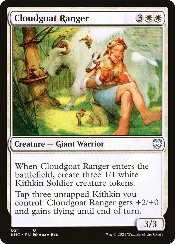 Cloudgoat Ranger (021) - Kaldheim Commander