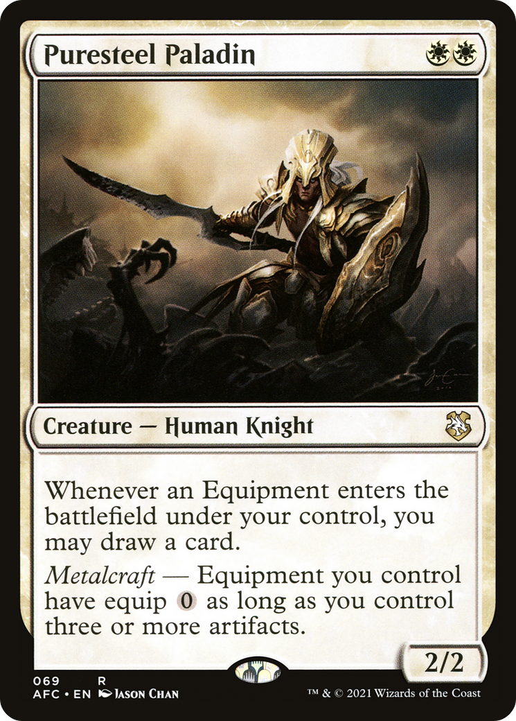 Puresteel Paladin (069) - Forgotten Realms Commander