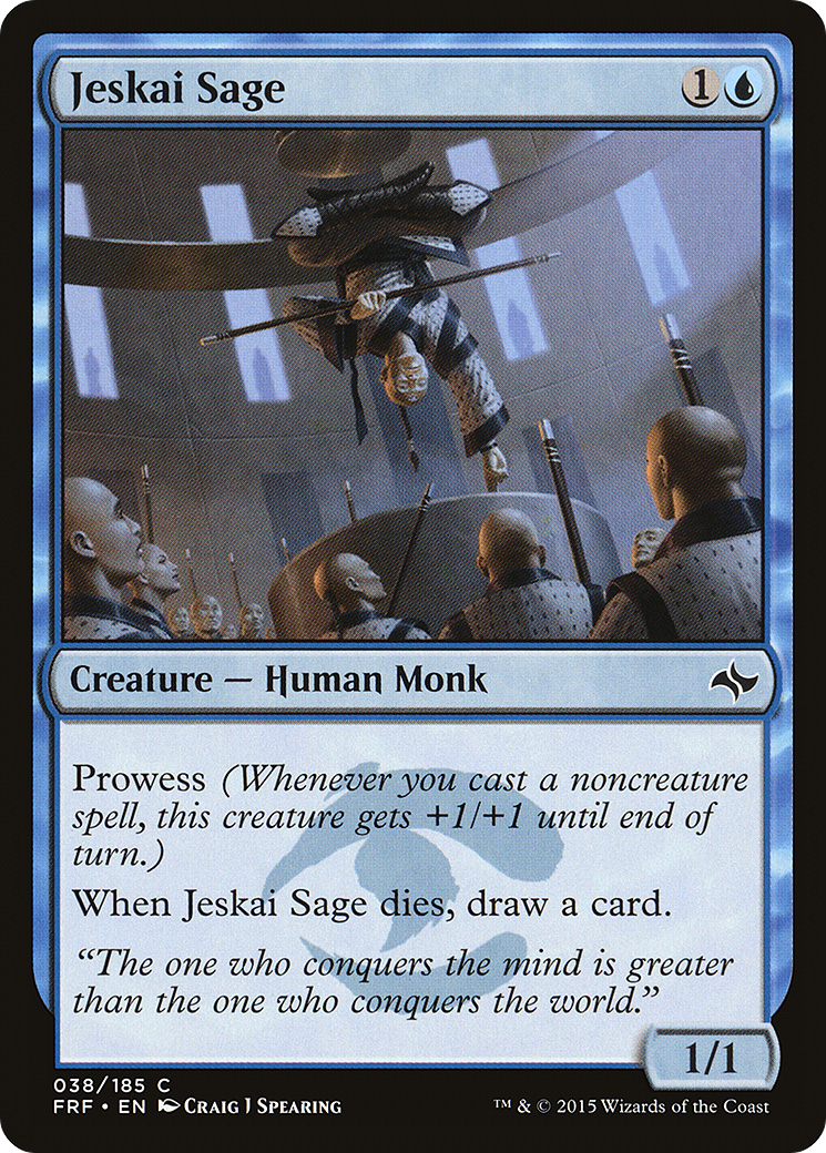Jeskai Sage (038) - Fate Reforged