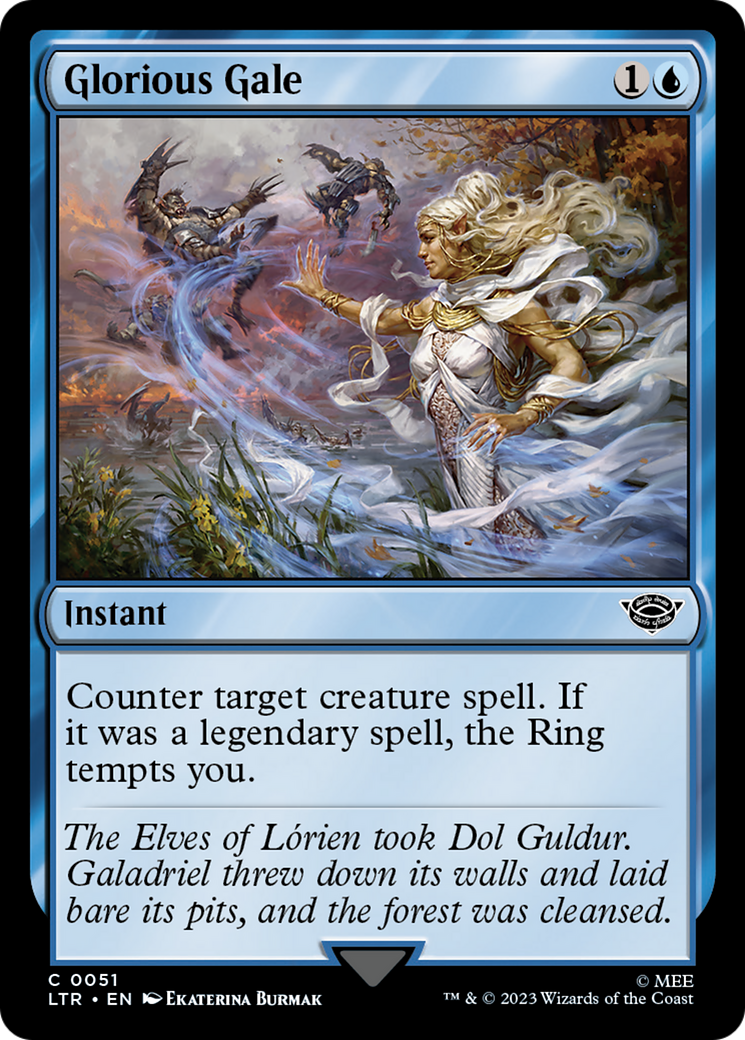 Glorious Gale (051) Foil - The Lord of the Rings: Tales of Middle-earth