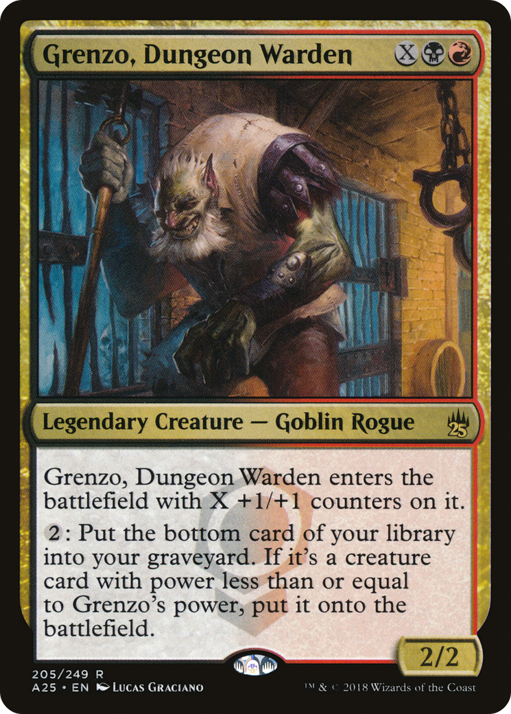 Grenzo, Dungeon Warden (205) - Masters 25