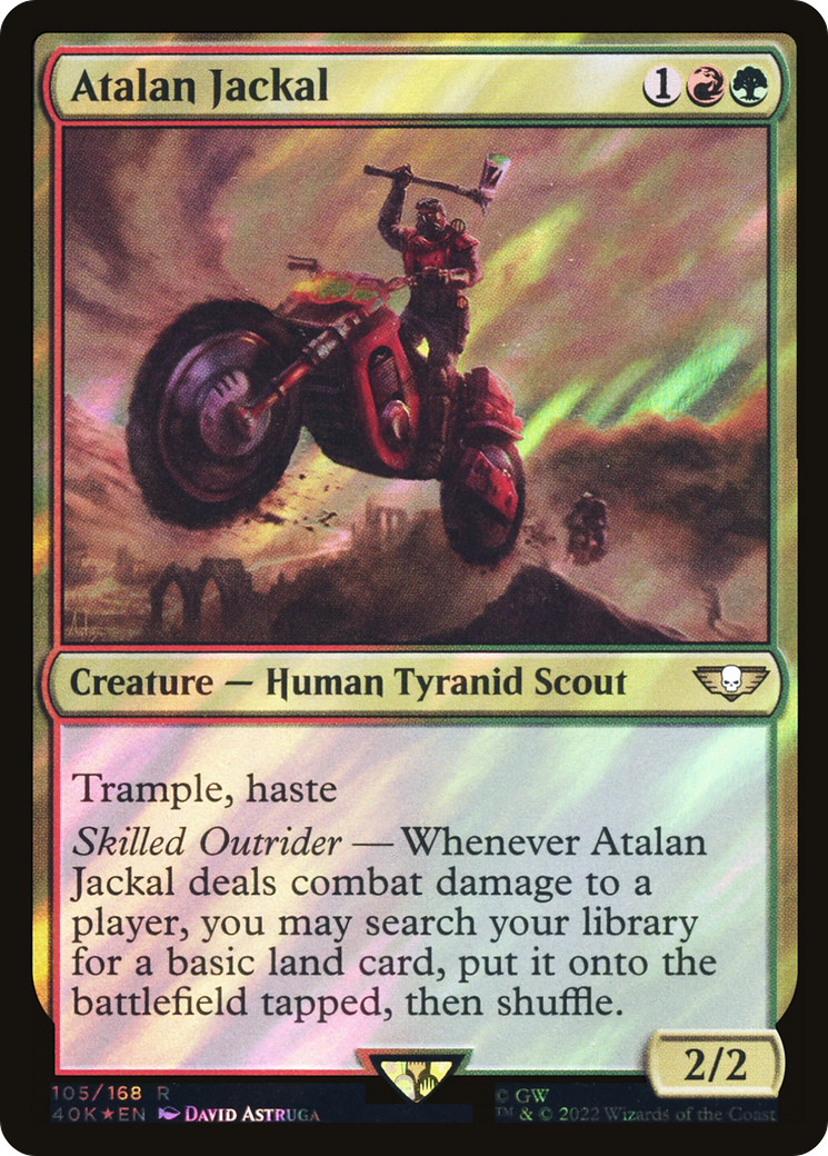 Atalan Jackal (105) Surge Foil - Warhammer 40,000 Commander