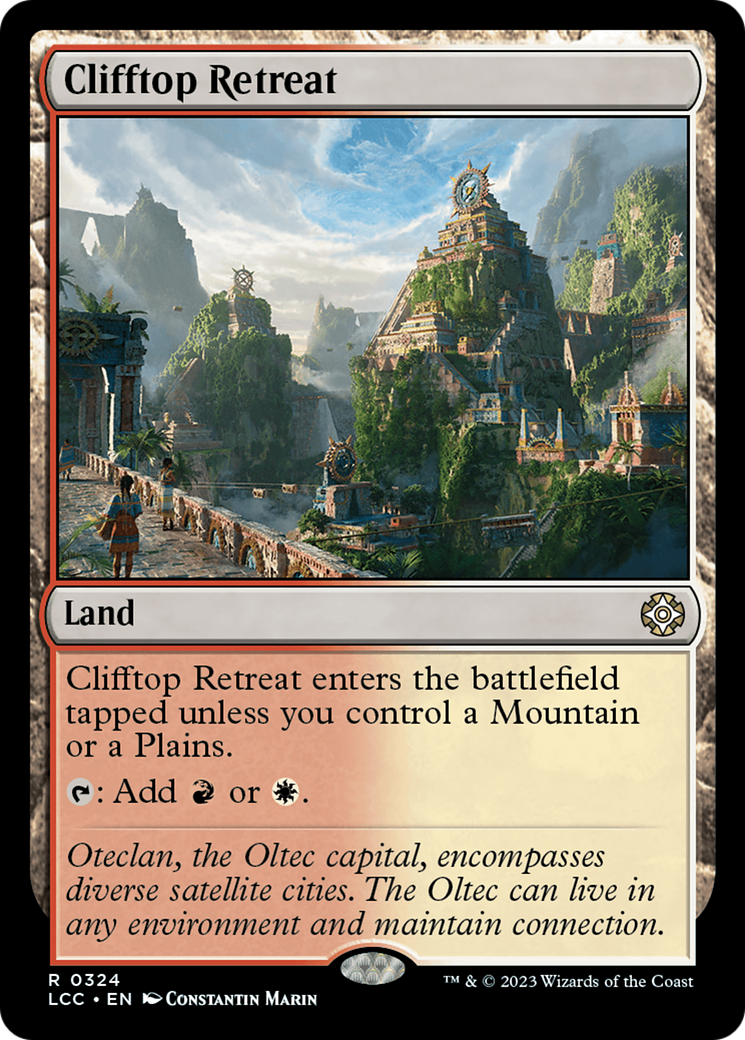 Clifftop Retreat (324) - The Lost Caverns of Ixalan Commander