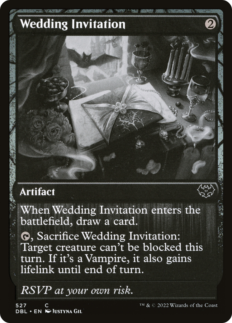 Wedding Invitation (527) - Innistrad: Double Feature