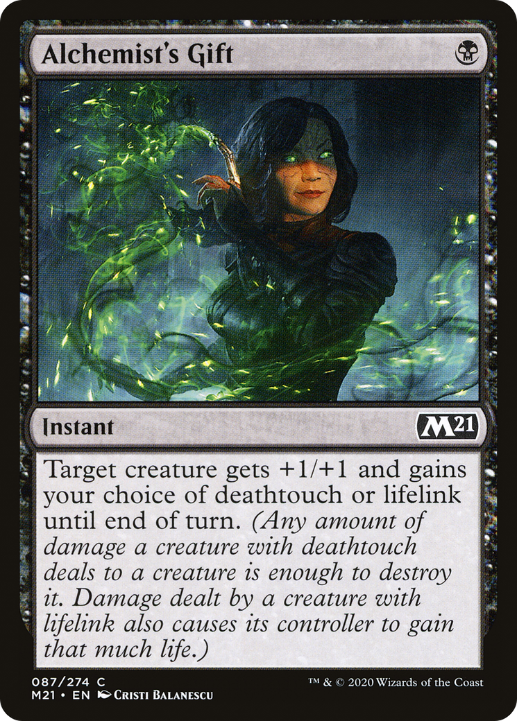 Alchemist's Gift (087) Foil - Core Set 2021