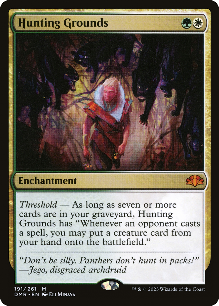 Hunting Grounds (191) Foil - Dominaria Remastered