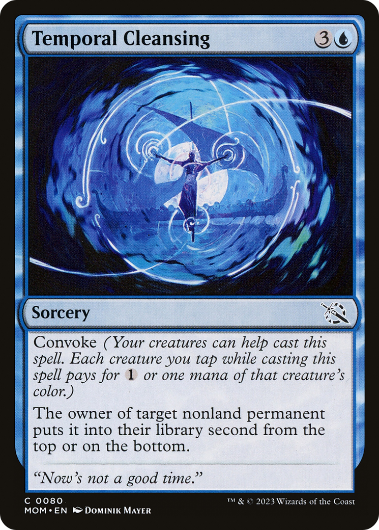 Temporal Cleansing (080) Foil - March of the Machine