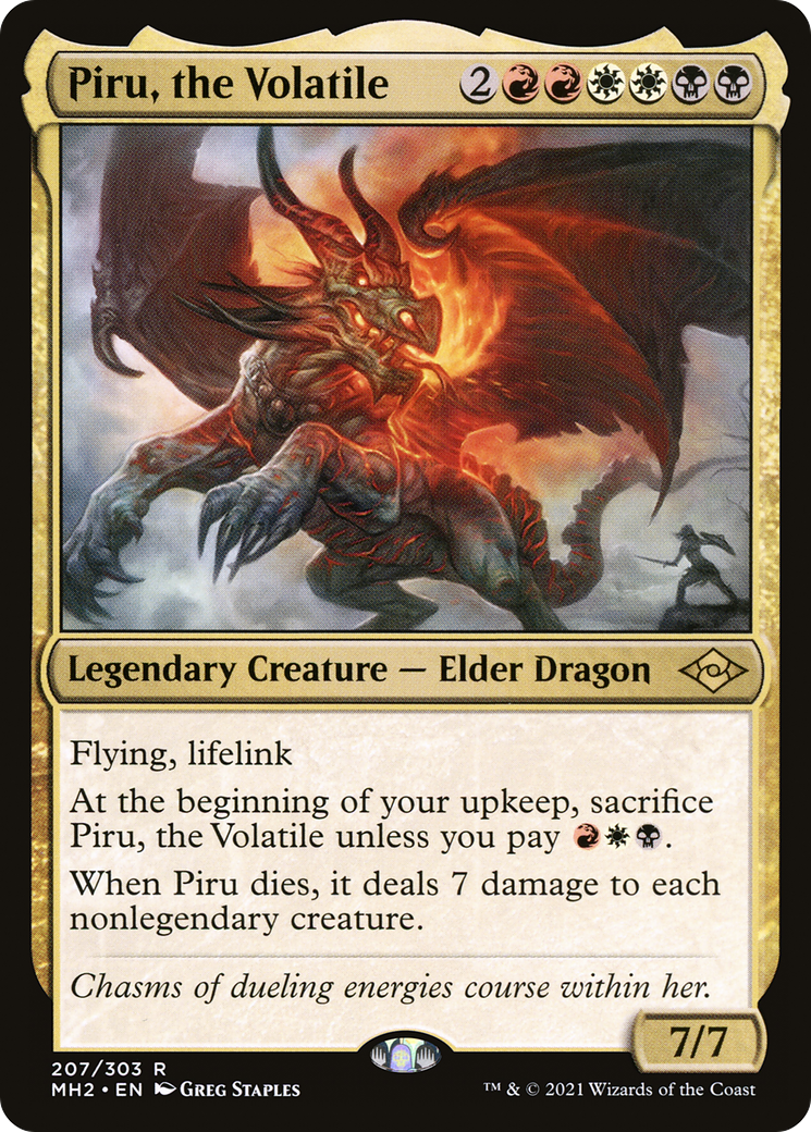 Piru, the Volatile (207) - Modern Horizons 2
