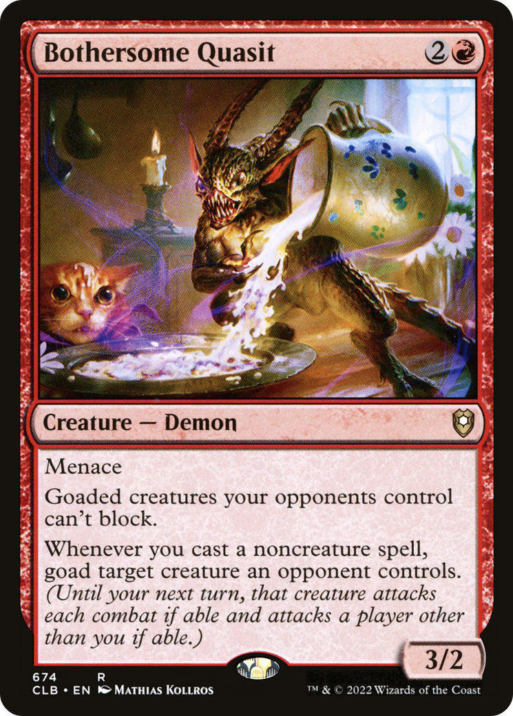 Bothersome Quasit (674) - Commander Legends: Battle for Baldur's Gate