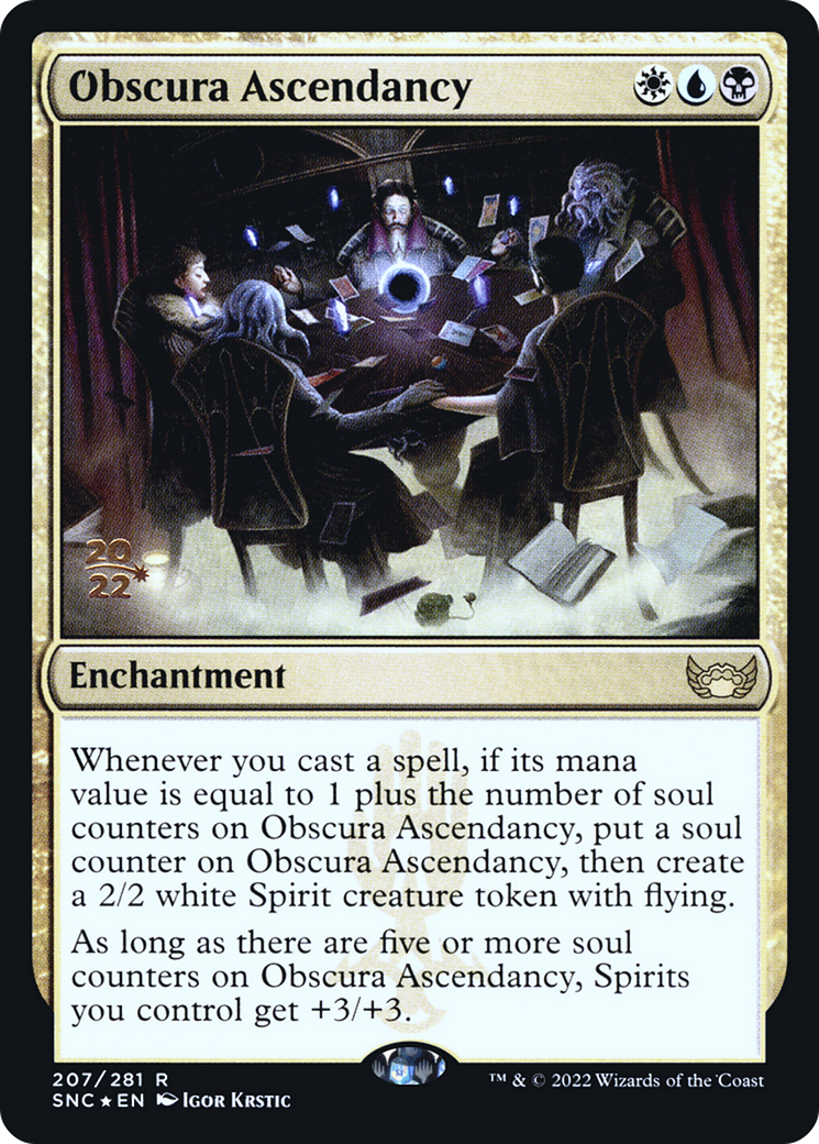 Obscura Ascendancy (207) Foil - Streets of New Capenna Promos