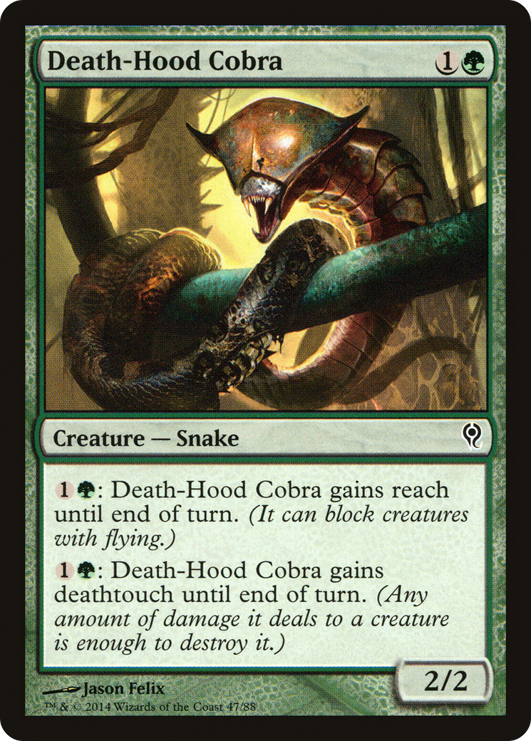 Death-Hood Cobra (047) - Duel Decks: Jace vs. Vraska