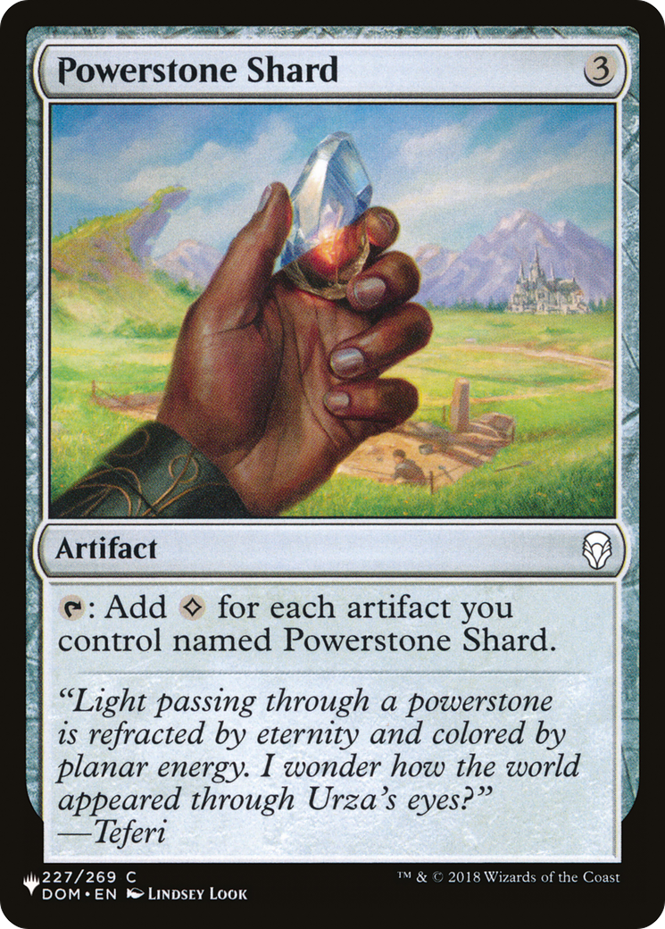Powerstone Shard (DOM-227) - The List