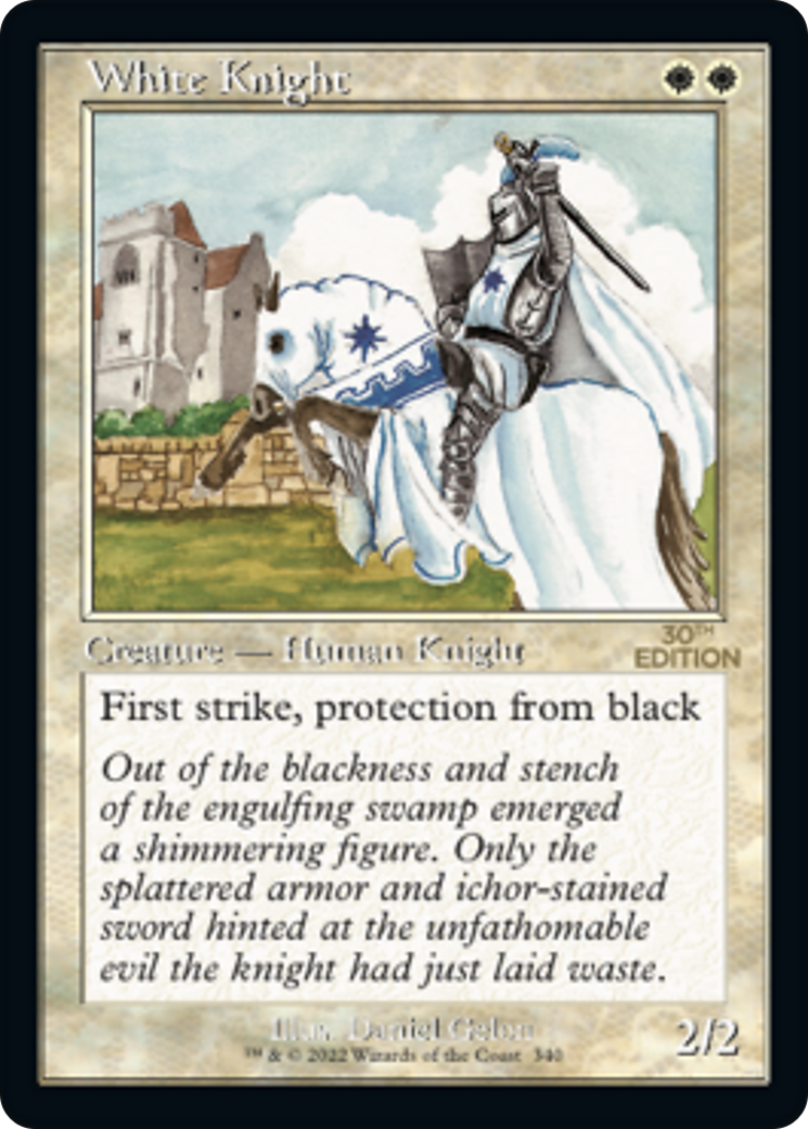 White Knight (Retro) (340) - 30th Anniversary Edition