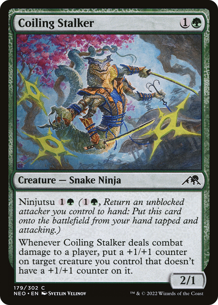 Coiling Stalker (179) - Kamigawa: Neon Dynasty