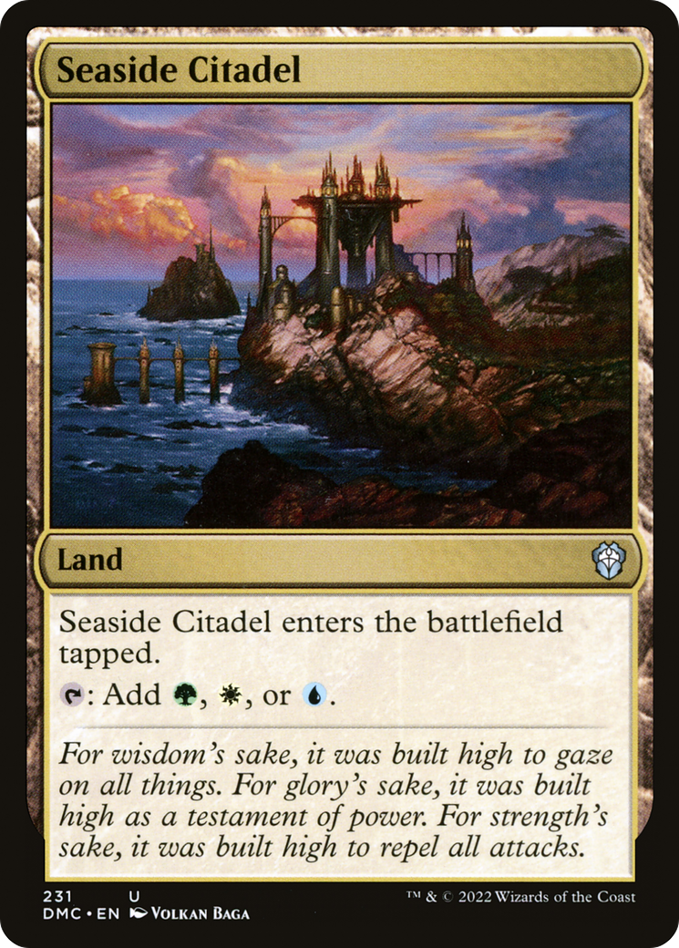 Seaside Citadel (231) - Dominaria United Commander