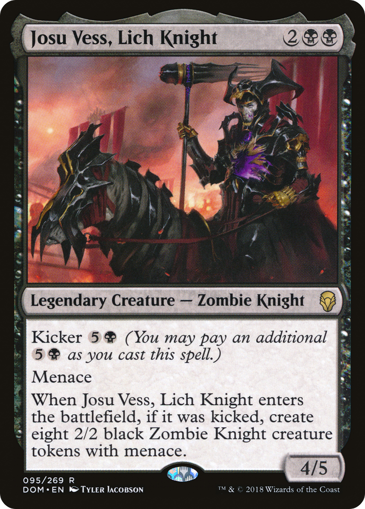 Josu Vess, Lich Knight (095) - Dominaria