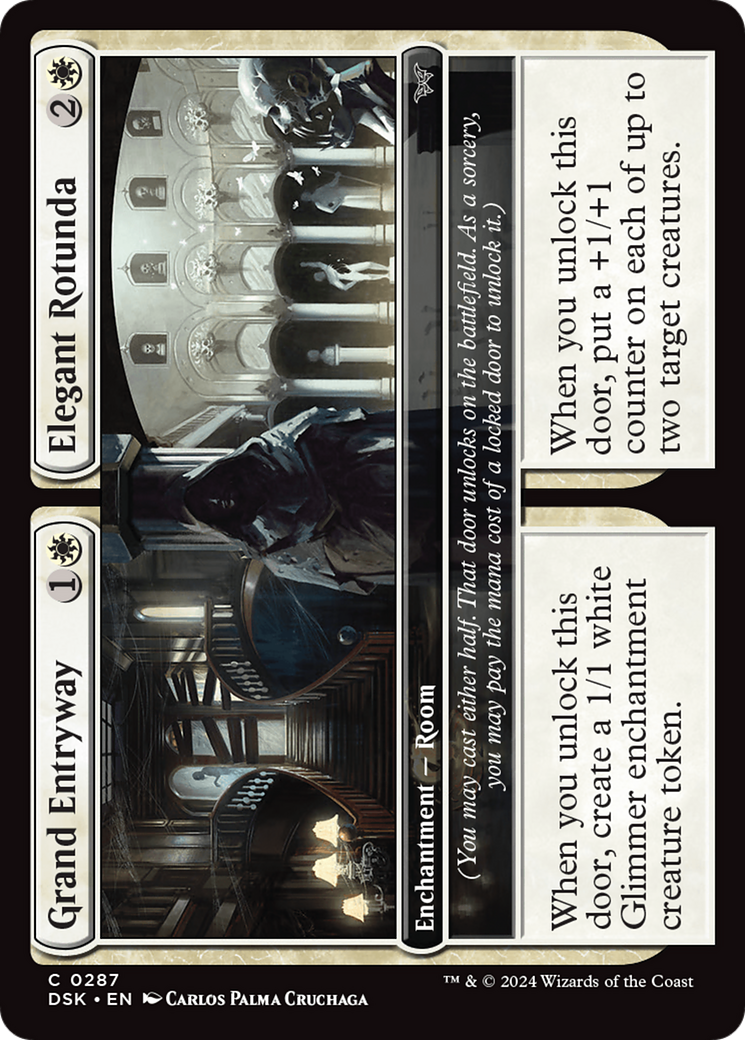 Grand Entryway // Elegant Rotunda (287) Foil - Duskmourn: House of Horror