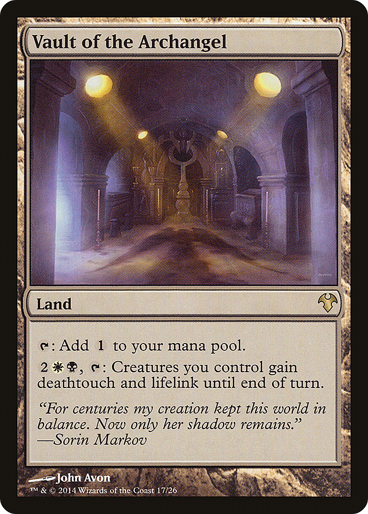 Vault of the Archangel (017) - Modern Event Deck 2014