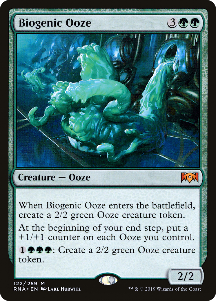 Biogenic Ooze (122) - Ravnica Allegiance